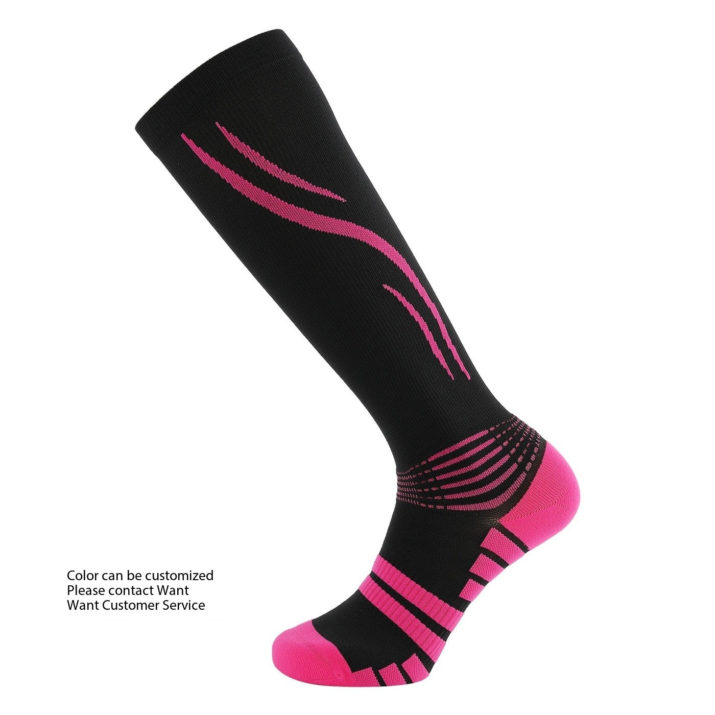 Professional Calf Compression Socks – Graduated Level 2 Support for Running, Jump Rope, and Sports Training