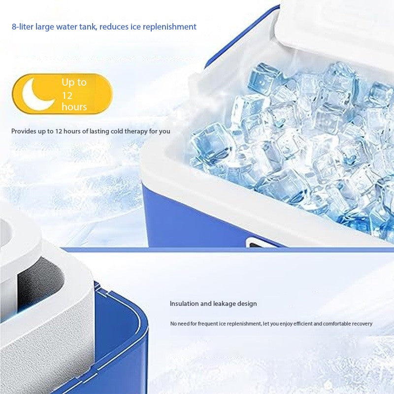 Multi-Area Cold Therapy System – Water Circulation Ice Machine for Joint & Muscle Recovery