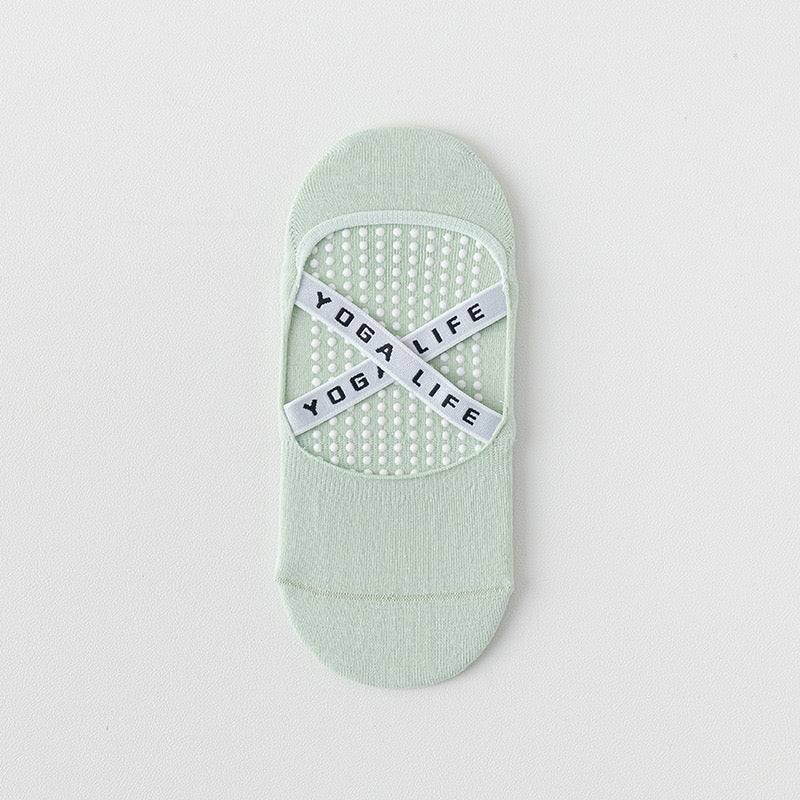 Women’s Summer Yoga Socks – Non-Slip Pilates & Dance Grip Socks for Beginners, Indoor Fitness & Studio Training