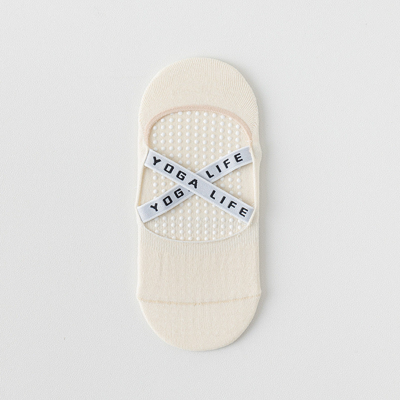 Women’s Summer Yoga Socks – Non-Slip Pilates & Dance Grip Socks for Beginners, Indoor Fitness & Studio Training