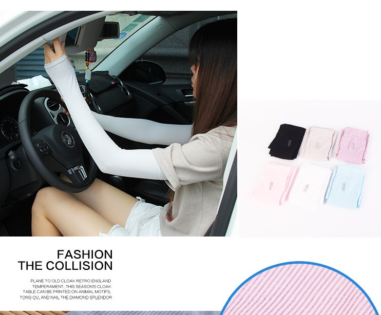 Summer Cooling Arm Sleeves – (1 Pair)Unisex Ice Silk UV Protection Arm Covers for Cycling, Running & Outdoor Sports