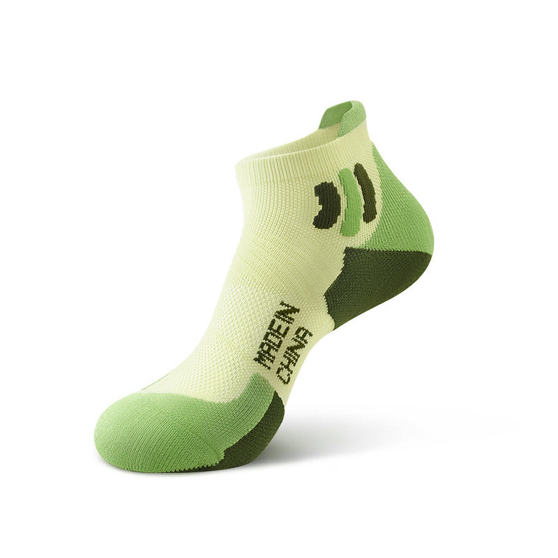 Women’s Running Socks – Summer Short Sports Socks with Terry Cushion, Sweat-Wicking & Odor Control for Running & Badminton