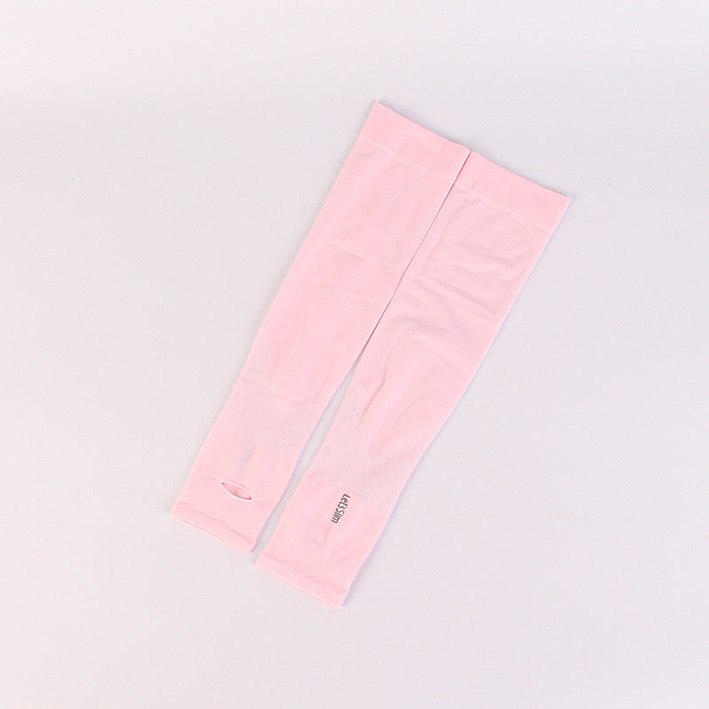 Summer Cooling Arm Sleeves – (1 Pair)Unisex Ice Silk UV Protection Arm Covers for Cycling, Running & Outdoor Sports