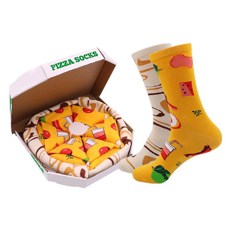 Pizza Socks Gift Box – Funny Socks