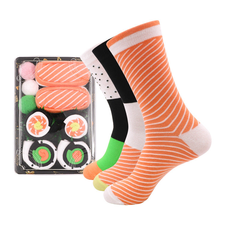 Sushi Socks Gift Box – Funny Socks for Christmas & Birthday Gifts