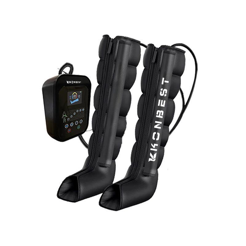Wave Compression Massage Boots – Leg & Foot Recovery with 6 Airbags & Adjustable Modes