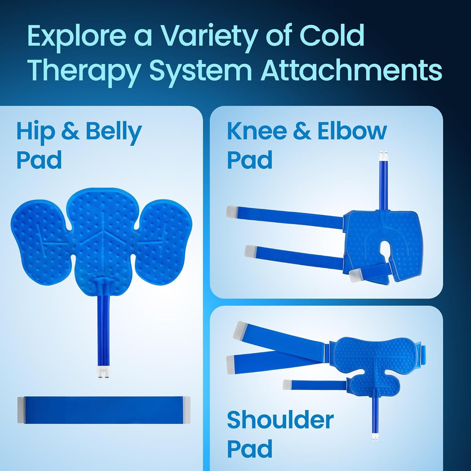 Multi-Area Cold Therapy System – Water Circulation Ice Machine for Joint & Muscle Recovery