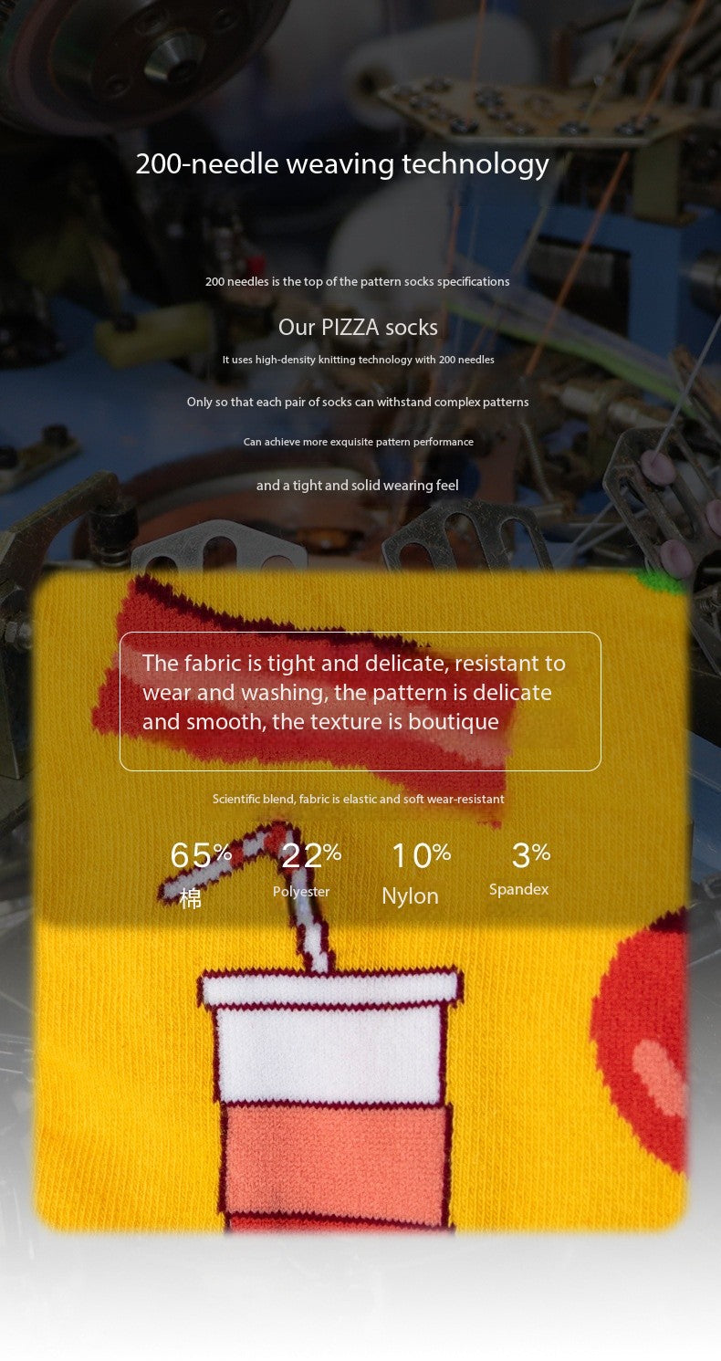 Pizza Socks Gift Box – Funny Socks