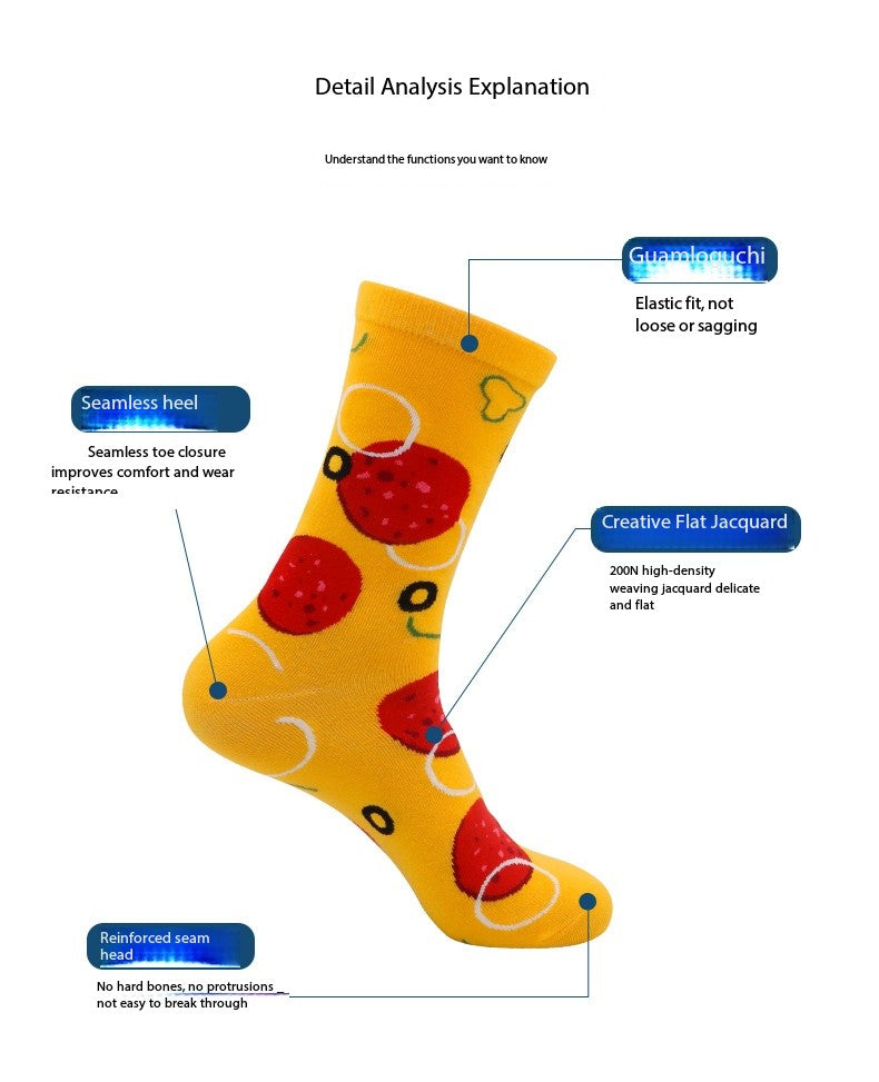 Pizza Socks Gift Box – Funny Socks