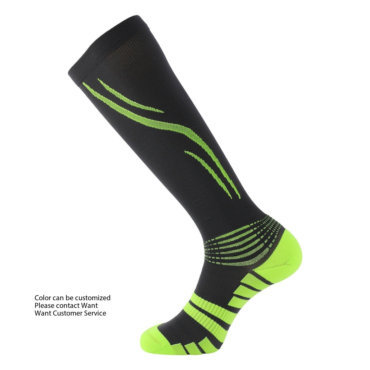 Professional Calf Compression Socks – Graduated Level 2 Support for Running, Jump Rope, and Sports Training