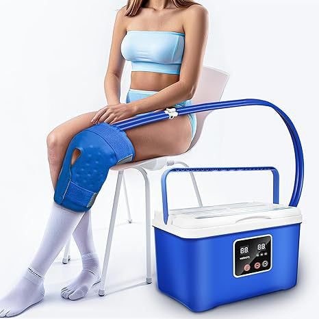 Multi-Area Cold Therapy System – Water Circulation Ice Machine for Joint & Muscle Recovery