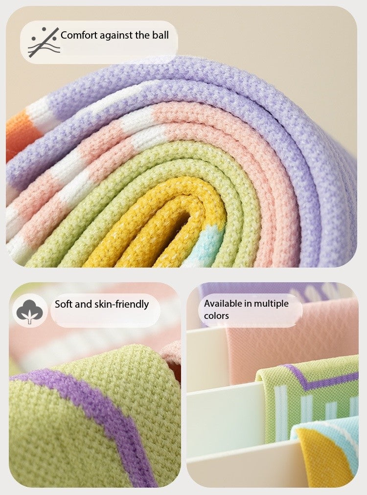 Women’s Yoga Toe Socks – Spring & Summer Mid-Calf Five-Toe Non-Slip Socks for Fitness, Jump Rope & Training