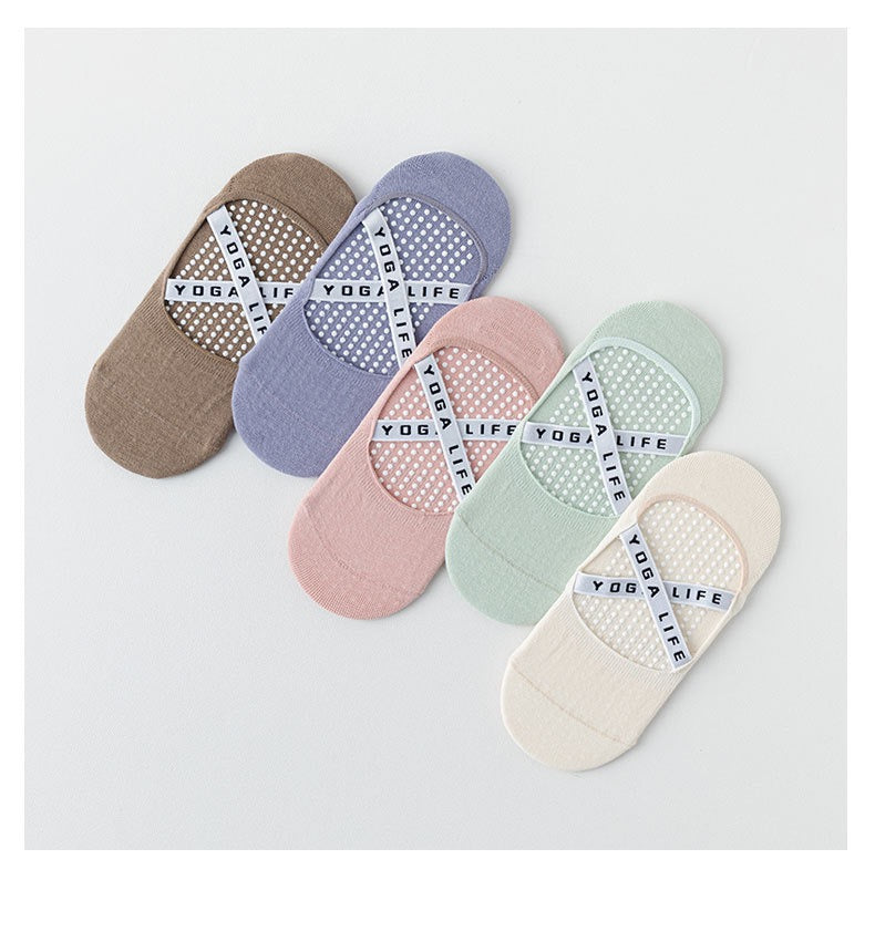 Women’s Summer Yoga Socks – Non-Slip Pilates & Dance Grip Socks for Beginners, Indoor Fitness & Studio Training