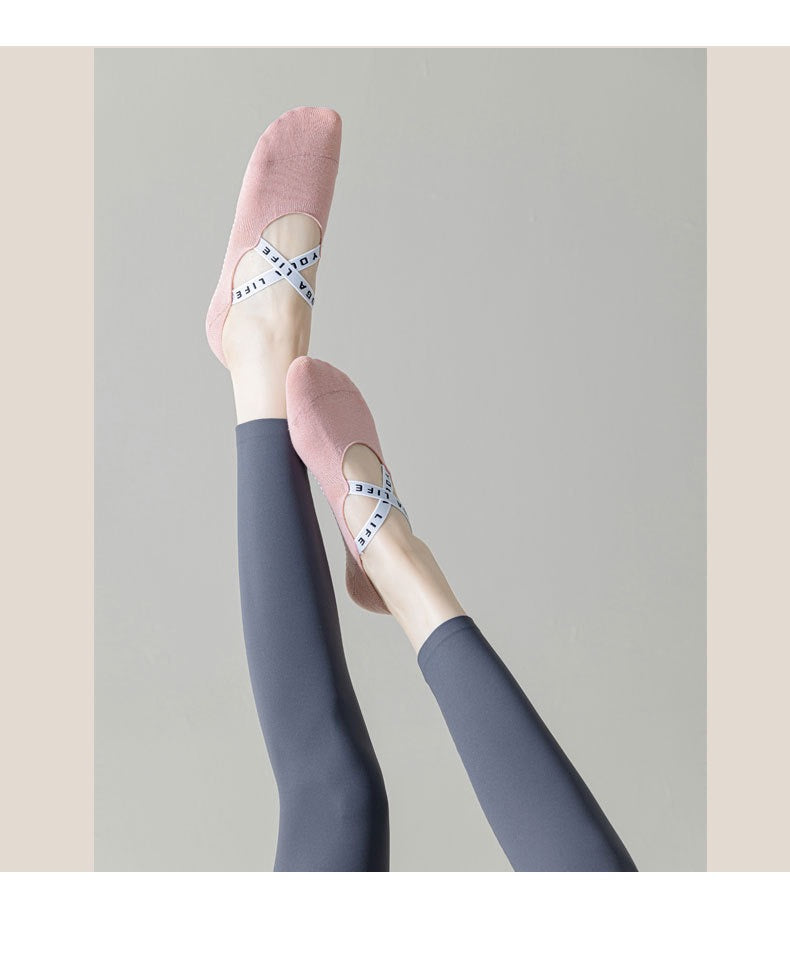 Women’s Summer Yoga Socks – Non-Slip Pilates & Dance Grip Socks for Beginners, Indoor Fitness & Studio Training