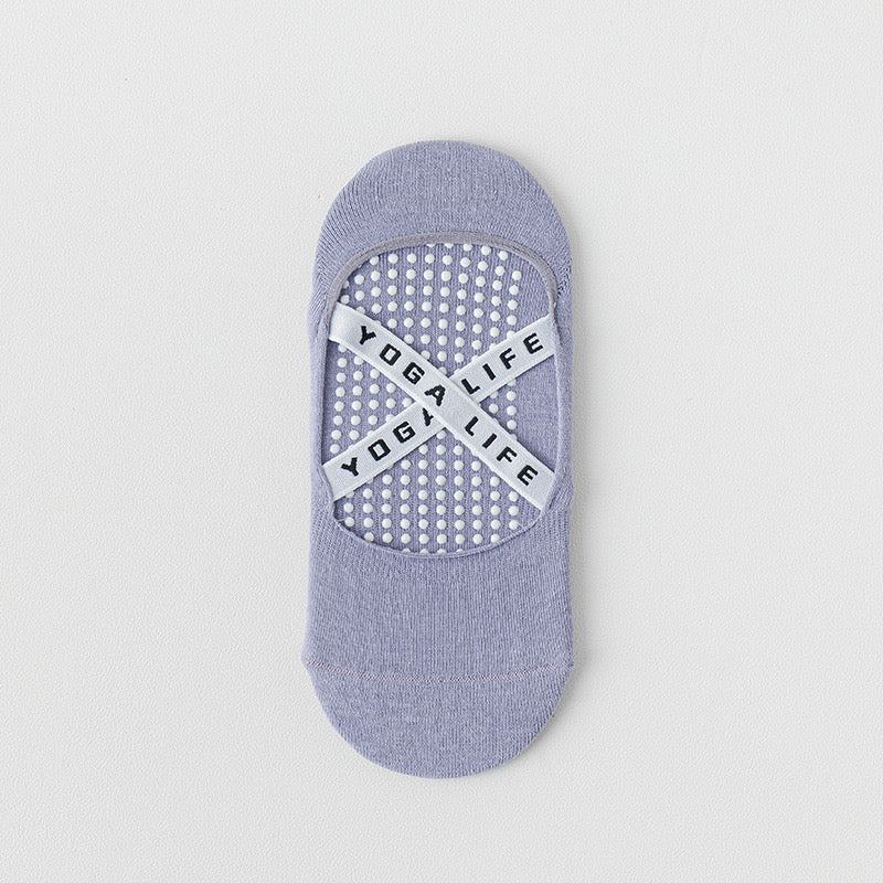 Women’s Summer Yoga Socks – Non-Slip Pilates & Dance Grip Socks for Beginners, Indoor Fitness & Studio Training