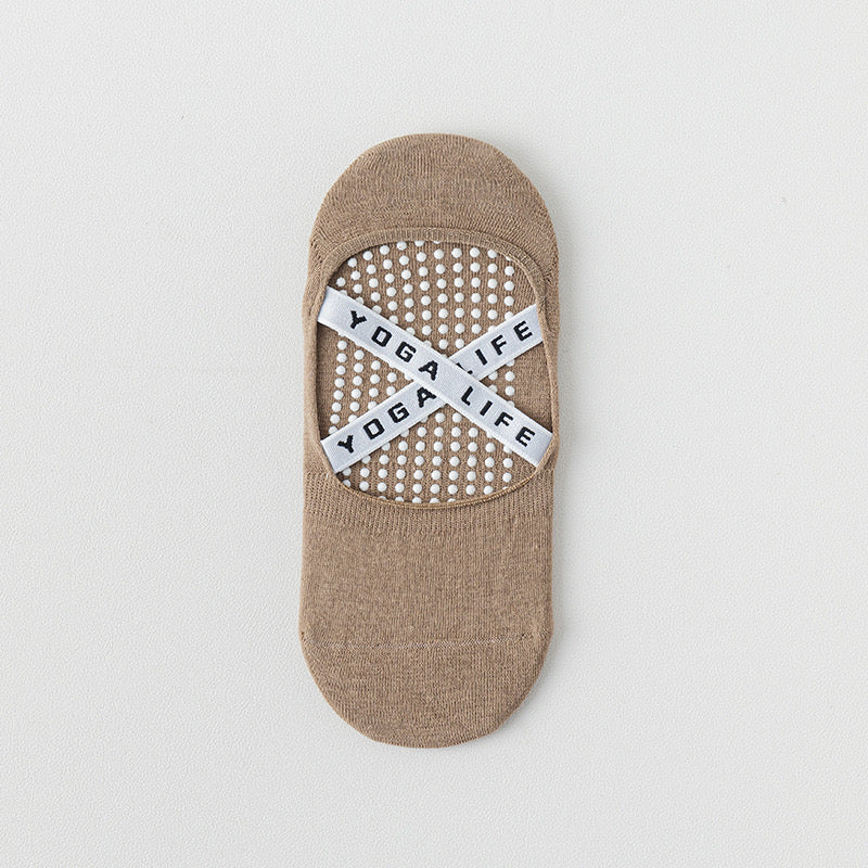 Women’s Summer Yoga Socks – Non-Slip Pilates & Dance Grip Socks for Beginners, Indoor Fitness & Studio Training