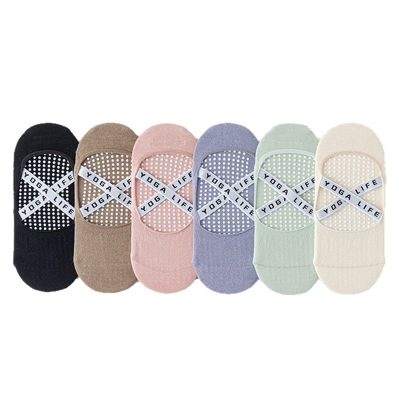 Women’s Summer Yoga Socks – Non-Slip Pilates & Dance Grip Socks for Beginners, Indoor Fitness & Studio Training