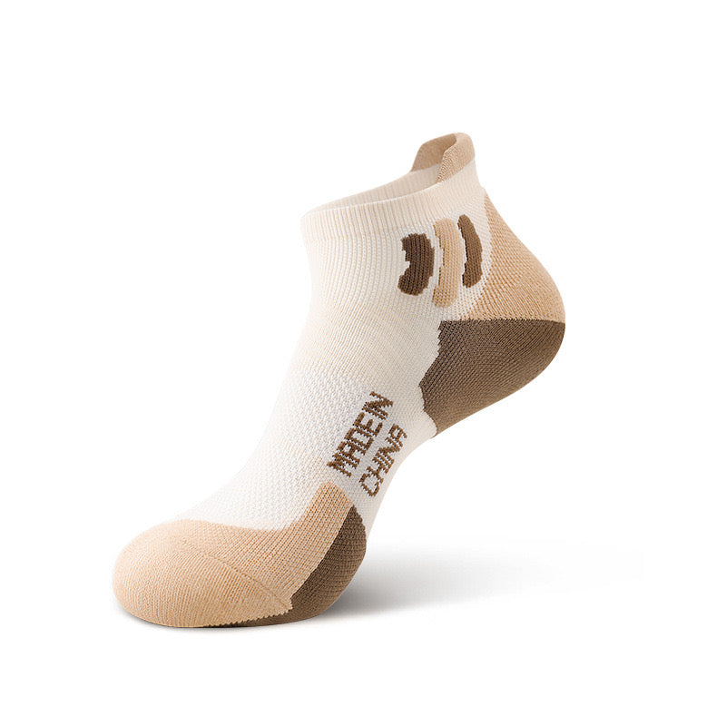 Women’s Running Socks – Summer Short Sports Socks with Terry Cushion, Sweat-Wicking & Odor Control for Running & Badminton