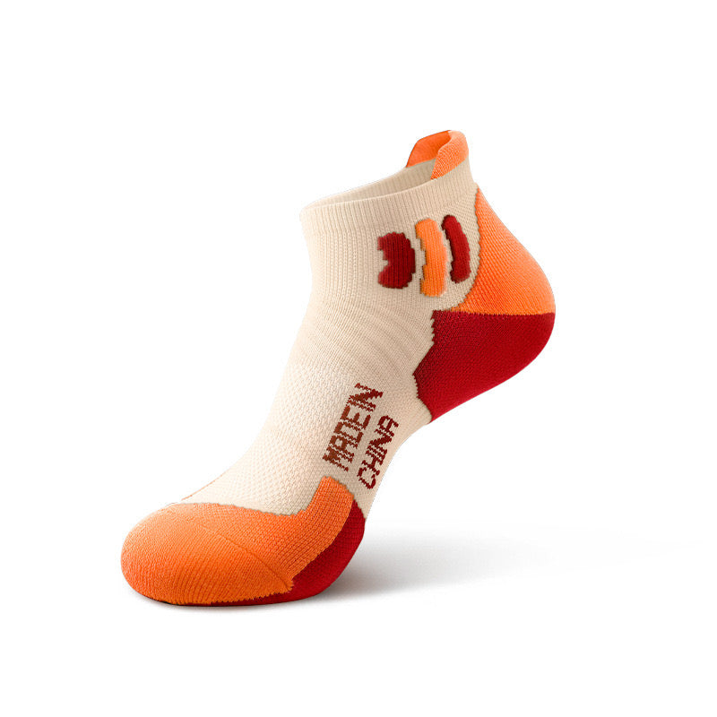 Women’s Running Socks – Summer Short Sports Socks with Terry Cushion, Sweat-Wicking & Odor Control for Running & Badminton