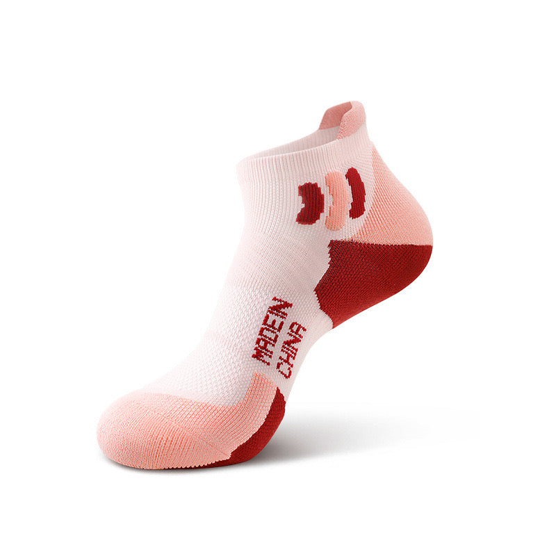 Women’s Running Socks – Summer Short Sports Socks with Terry Cushion, Sweat-Wicking & Odor Control for Running & Badminton