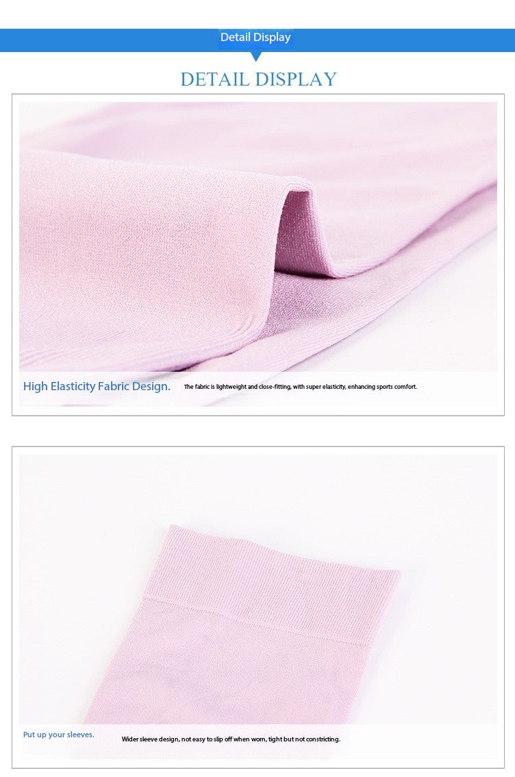 Summer Cooling Arm Sleeves – (1 Pair)Unisex Ice Silk UV Protection Arm Covers for Cycling, Running & Outdoor Sports