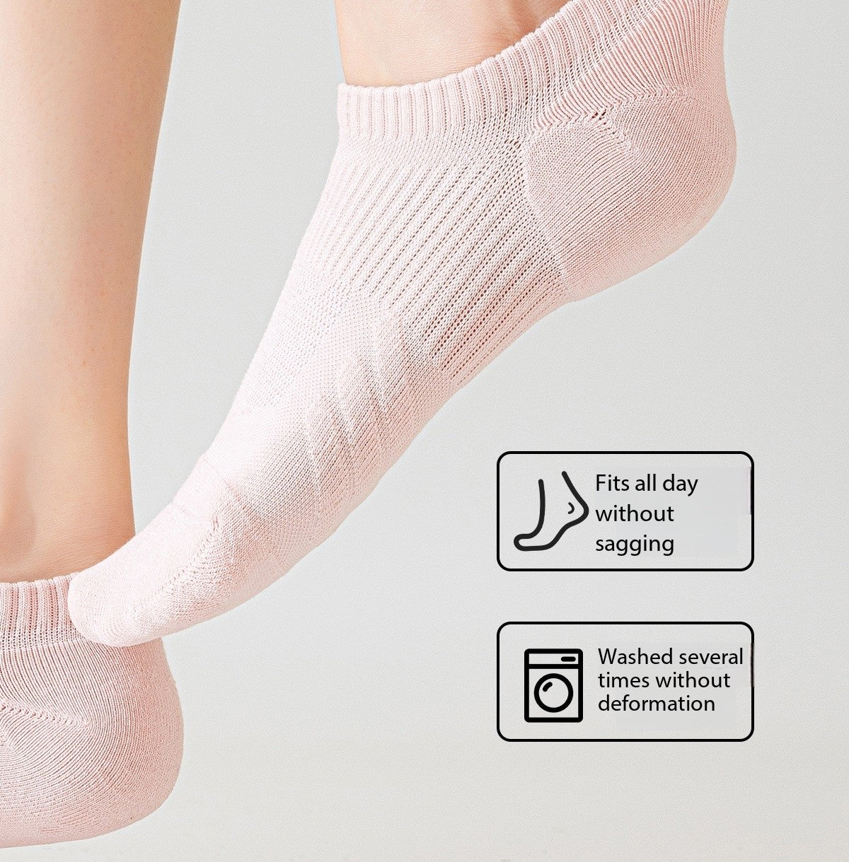 Women’s Summer Sports Socks – Lightweight Short Socks with Towel Sole, Breathable, Sweat-Wicking & Anti-Bacterial
