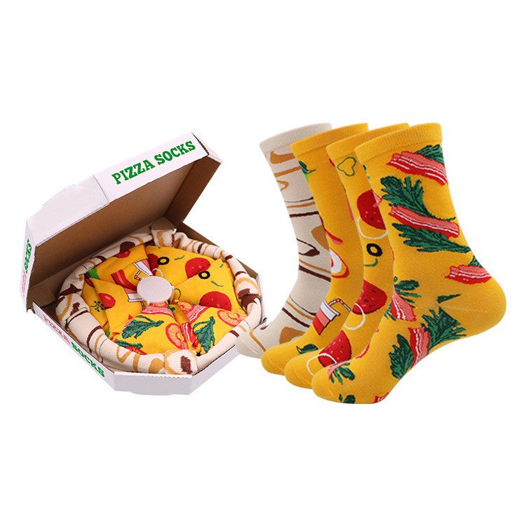 Pizza Socks Gift Box – Funny Socks